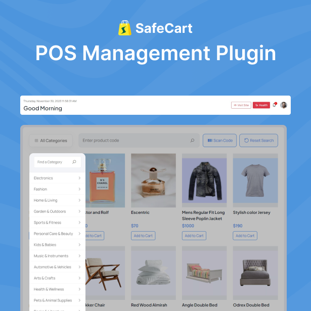 safecart -  Multi-Vendor Laravel eCommerce platform